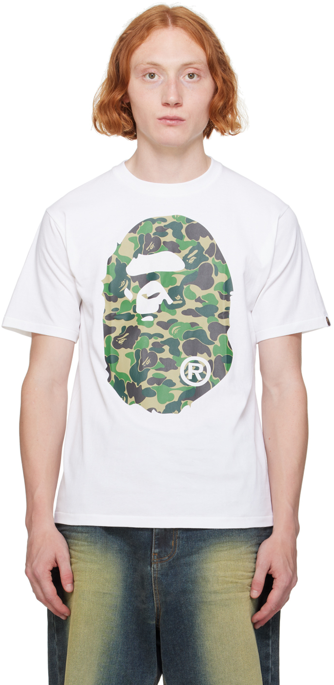 Bape big head camo tee best sale