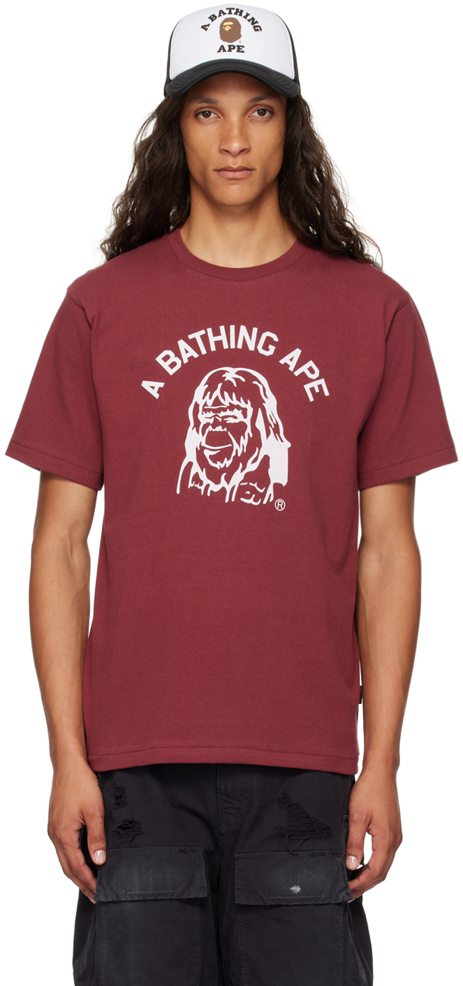 Burgundy Archive Graphic T-Shirt