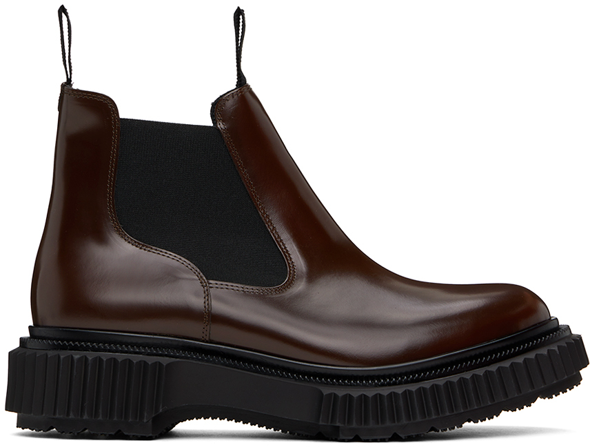 Brown Type 191 Chelsea Boots
