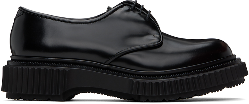 Adieu Paris Type 135 leather Derby shoes - Black