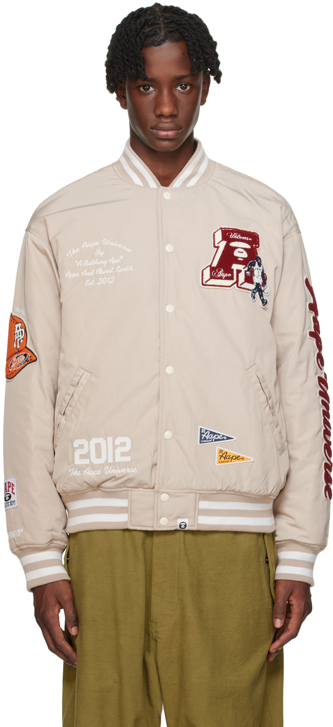 A bathing 2024 ape bomber jacket