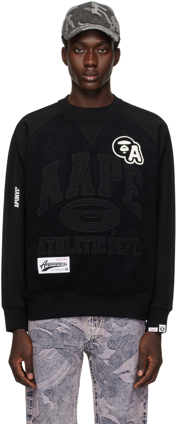 Black Raglan Sweatshirt