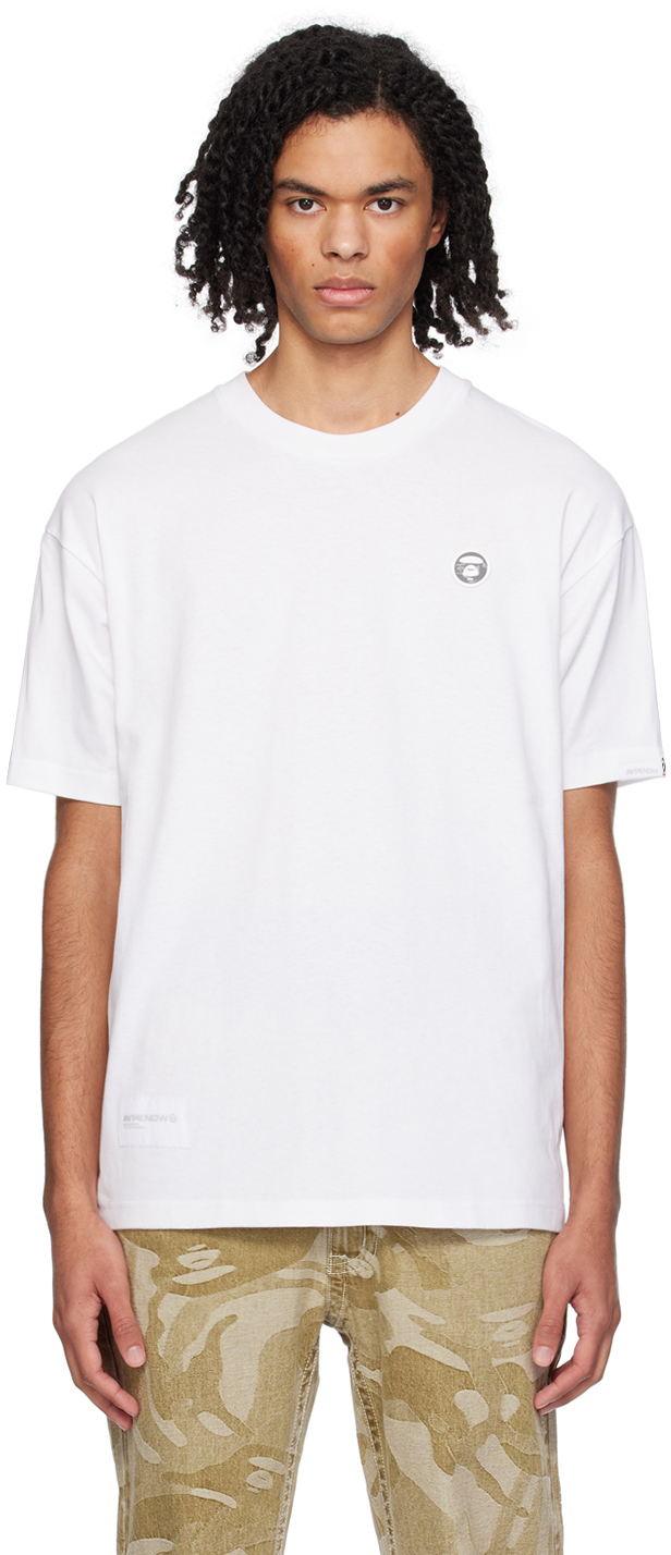 White Patch TShirt by AAPE by