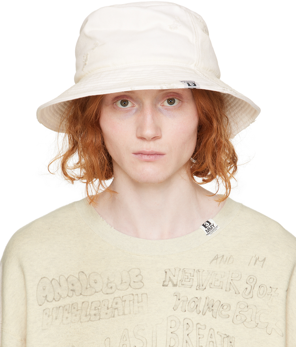 White CA4LA Edition Bucket Hat