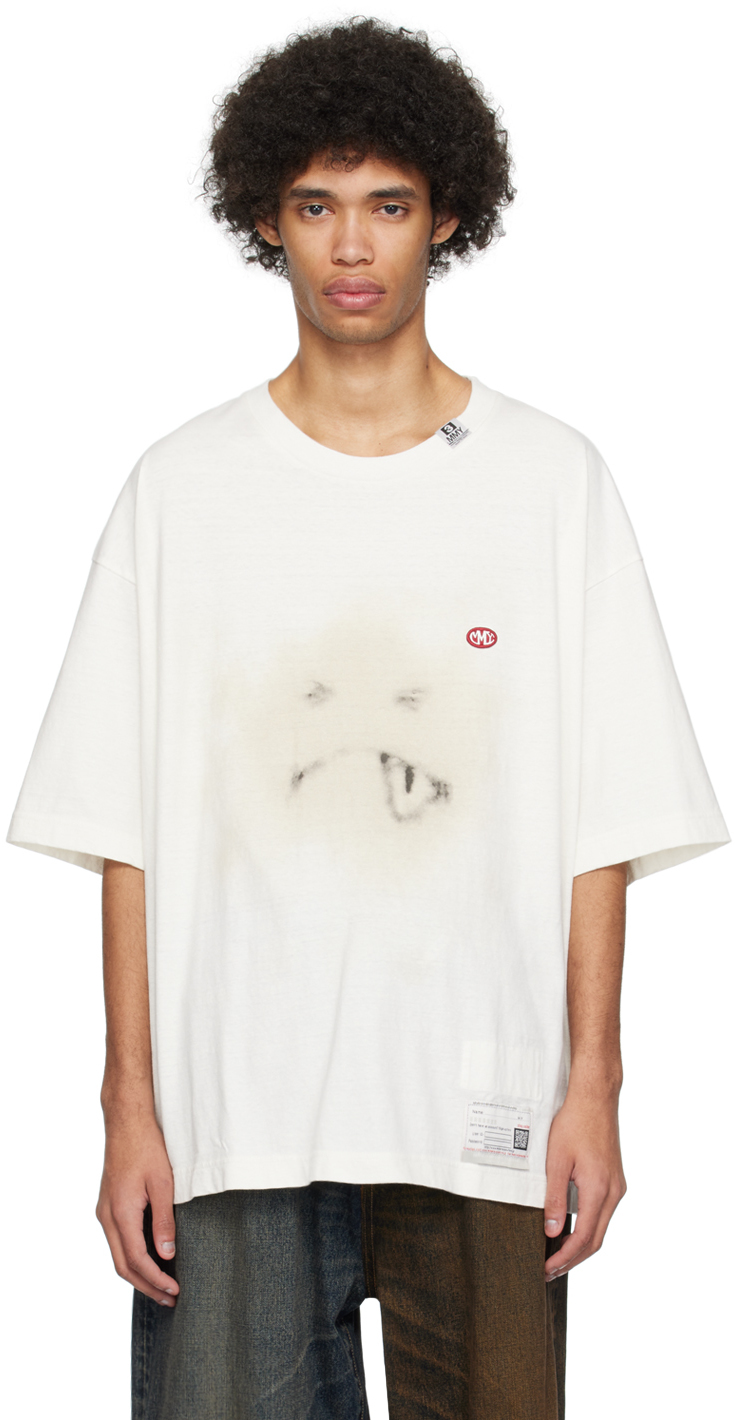 White Smily Face T-Shirt