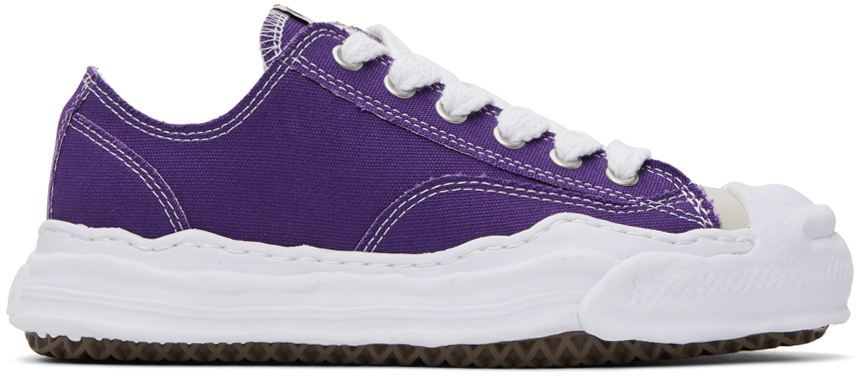 Miharayasuhiro Hank Sneakers In Viola Cotton