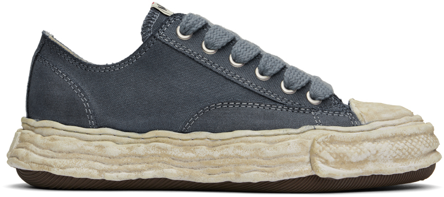 Shop Miharayasuhiro Navy Peterson23 Og Sole Sneakers In Black