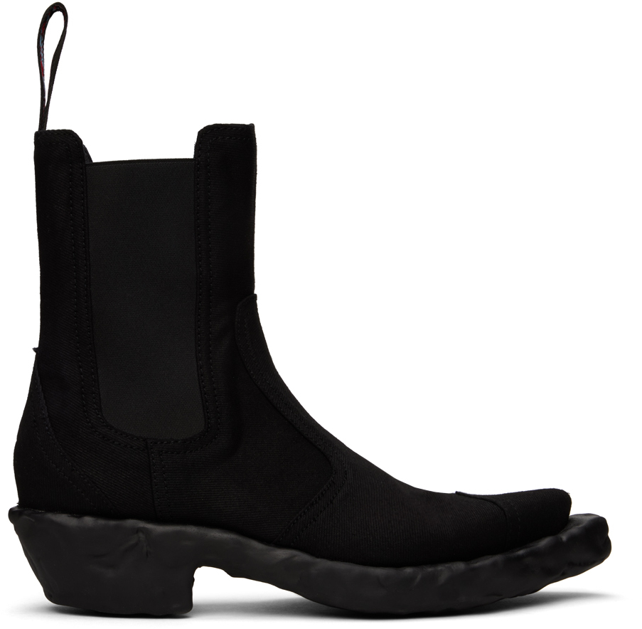 Black Venga Denim Boots