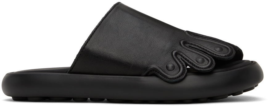 Black Pelota Sandals