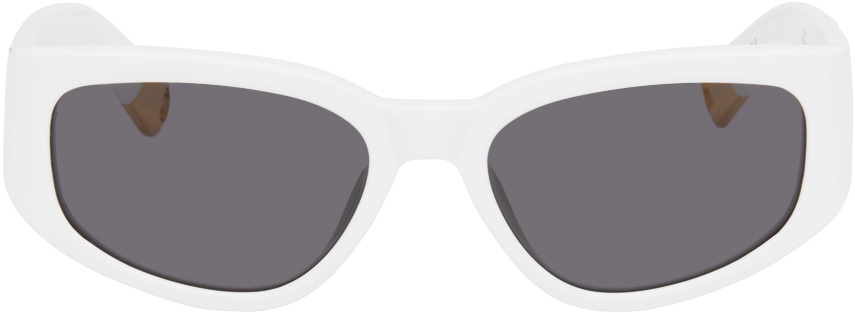 White 'Les Lunettes Gala' Sunglasses