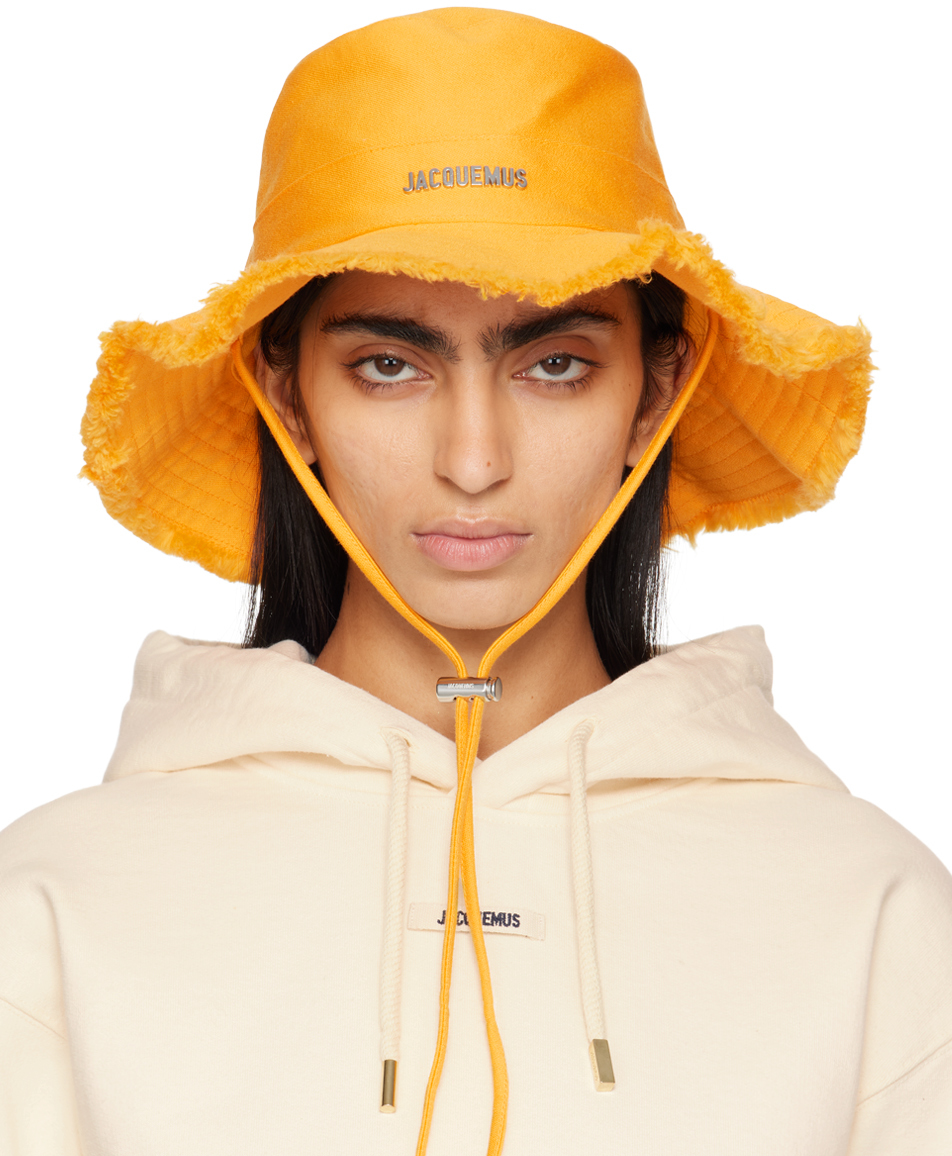 JACQUEMUS Orange Les Classiques 'Le bob Artichaut' Hat