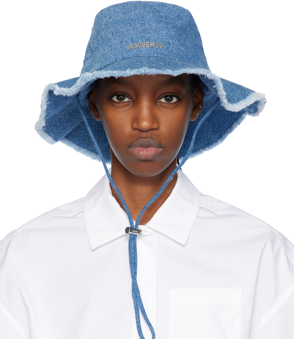 JACQUEMUS Blue 'Le bob Artichaut' Hat