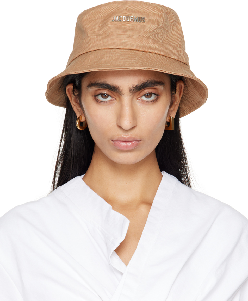 Beige Le Raphia 'Le bob Gadjo' Bucket Hat