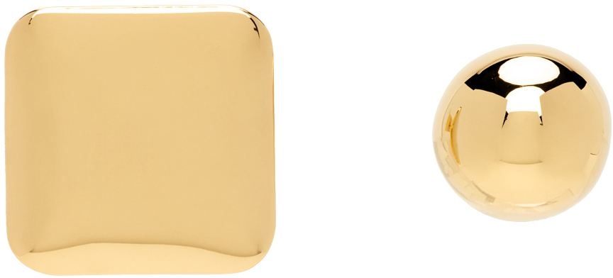 'Les Boucles Rond Carré' earrings Jewelry