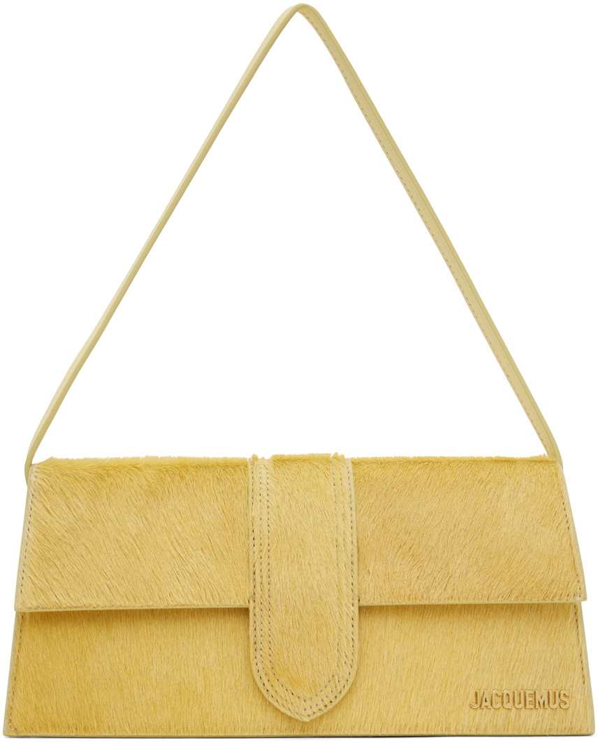 JACQUEMUS Sac Le Bambino long jaune SSENSE France