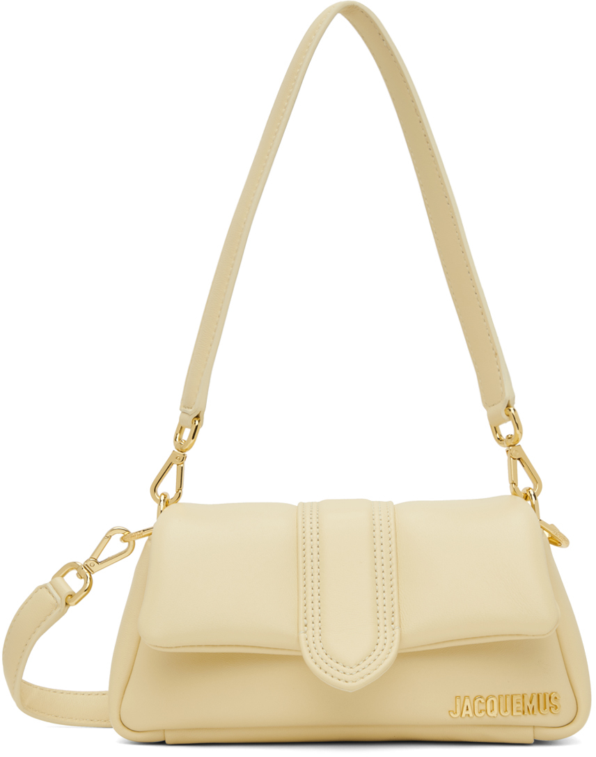 Shop Jacquemus Off-white 'le Petit Bambimou' Bag In 120 Ivory