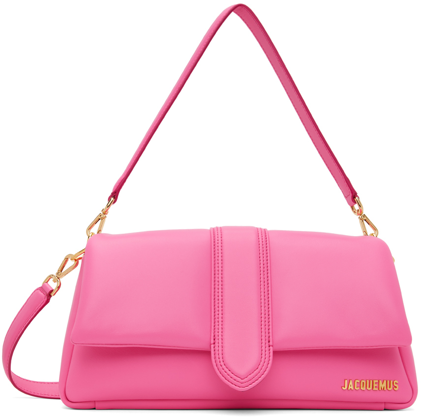 Jacquemus Pink Le Chouchou 'le Bambimou' Bag In 434 Neon Pink