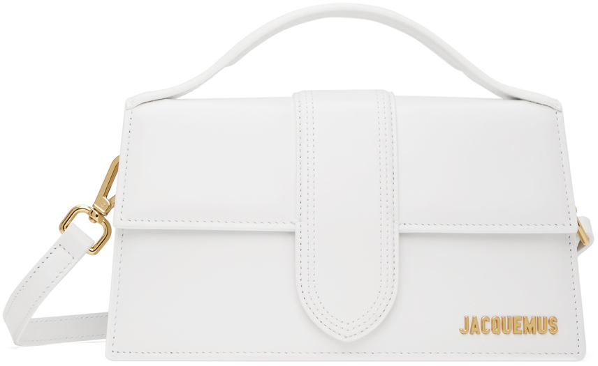 JACQUEMUS: White Les Classiques 'Le grand Bambino' Bag | SSENSE