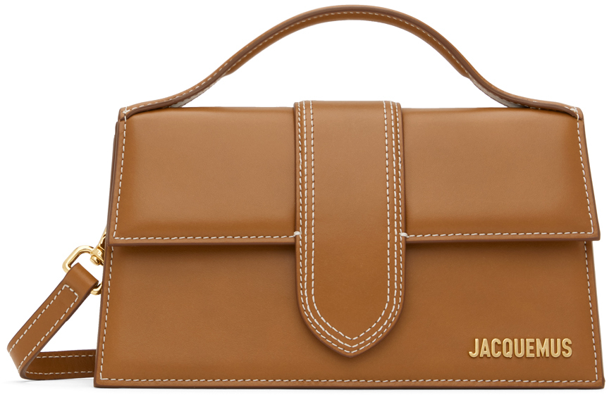 Jacquemus Brown Les Classiques 'le Grand Bambino' Bag In 811 Light Brown 2