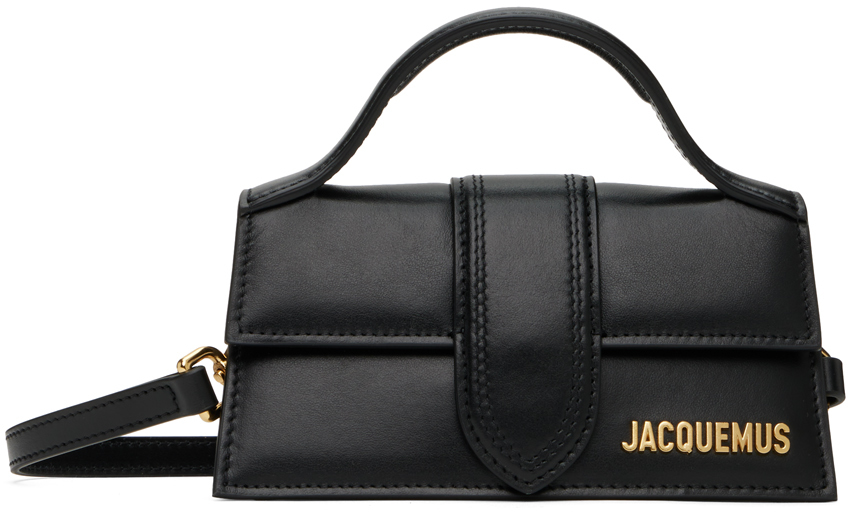 Jacquemus Black Les Classiques 'le Bambino' Bag In 990 Black