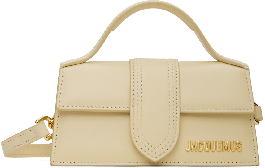 Jacquemus Off-white Les Classiques 'le Bambino' Bag In 120 Ivory