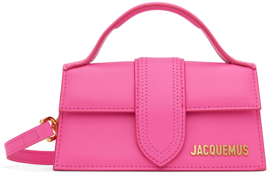 Jacquemus Pink Les Classiques 'le Bambino' Bag In 434 Neon Pink