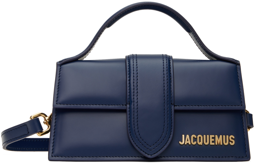 Jacquemus Navy 'le Bambino' Bag In 390 Dark Navy