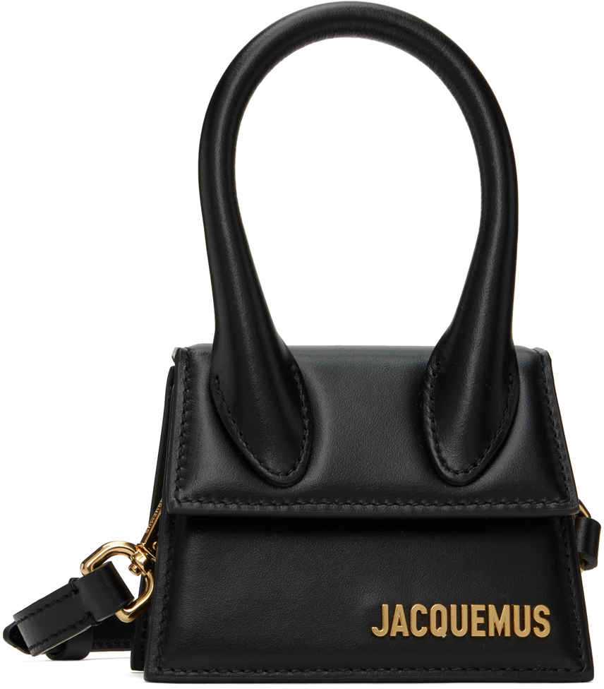 Jacquemus Black Les Classiques 'le Chiquito' Bag In 990 Black
