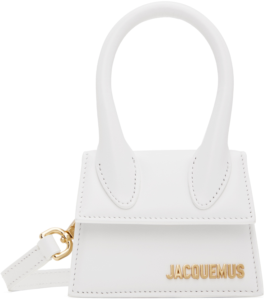 Jacquemus White Les Classiques 'le Chiquito' Bag In 100 White