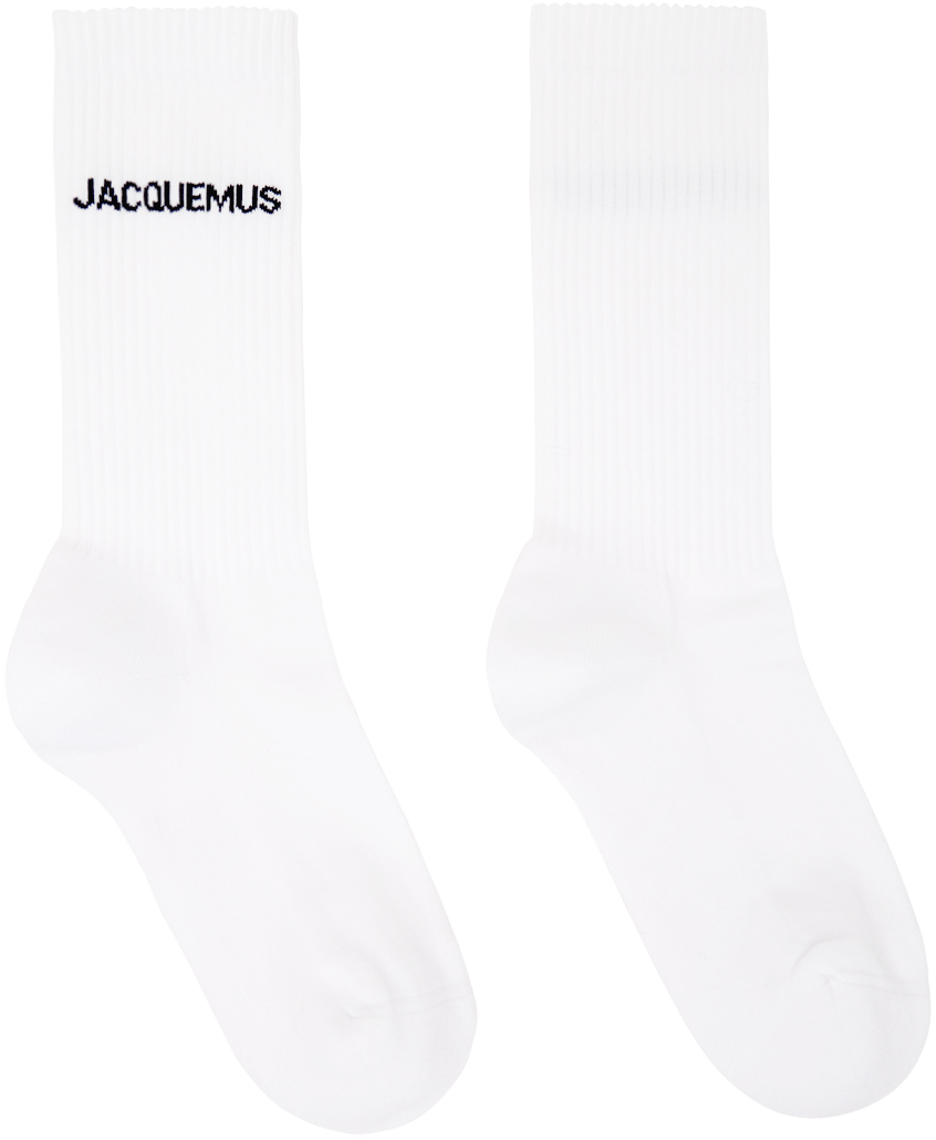 White Les Classiques 'Les chaussettes Jacquemus' Socks