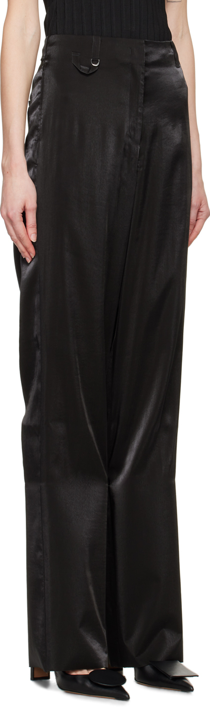 Jacquemus Black Les Sculptures 'le Pantalon Cubo' Trousers In 990 Black