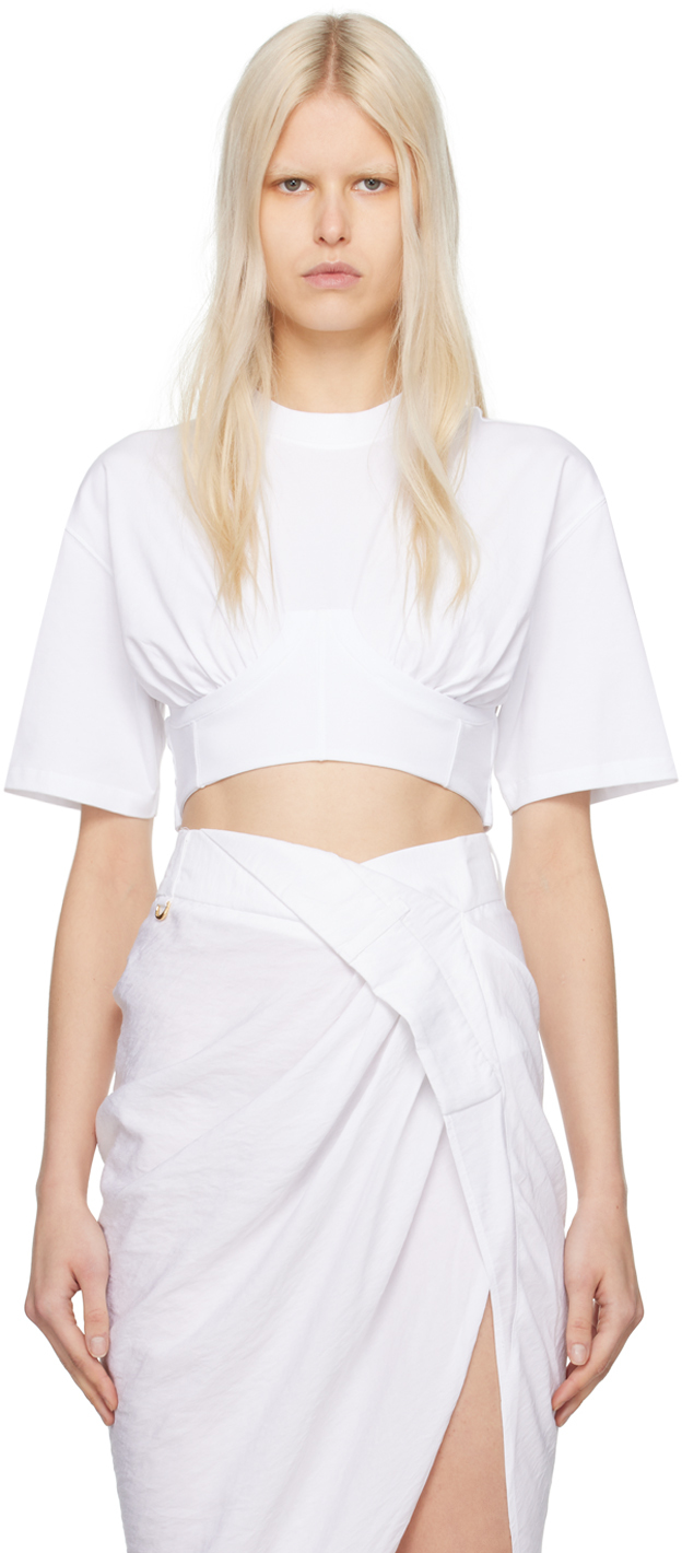 White Les Classiques 'Le T-Shirt Caraco' T-Shirt