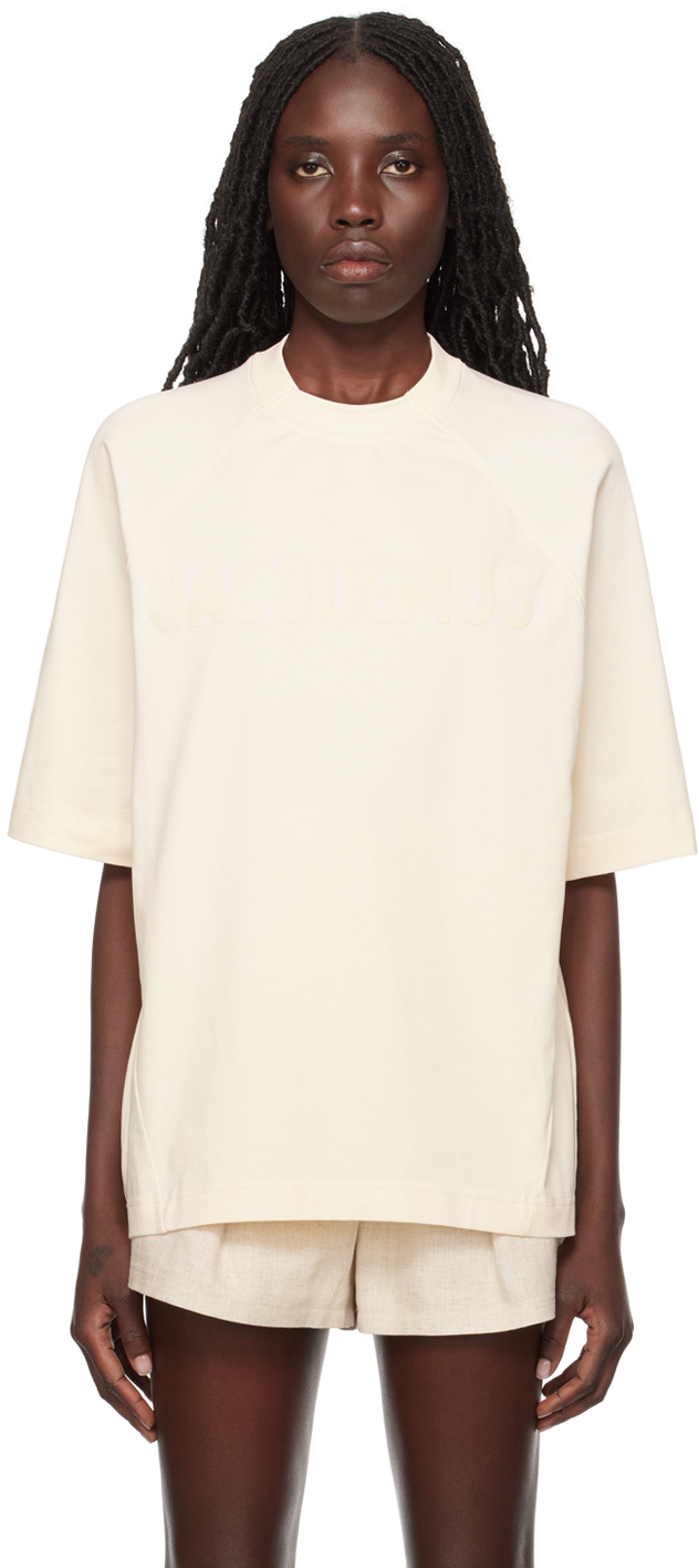 Yellow Les Classiques 'Le t-shirt Typo' T-Shirt