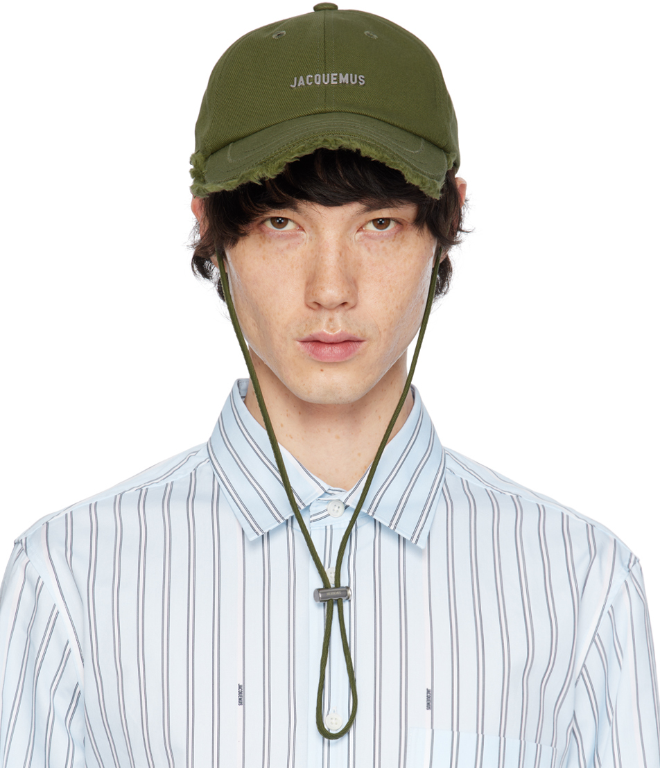 ジャクエムス メンズ 帽子 アクセサリー Jacquemus Script Logo Cap