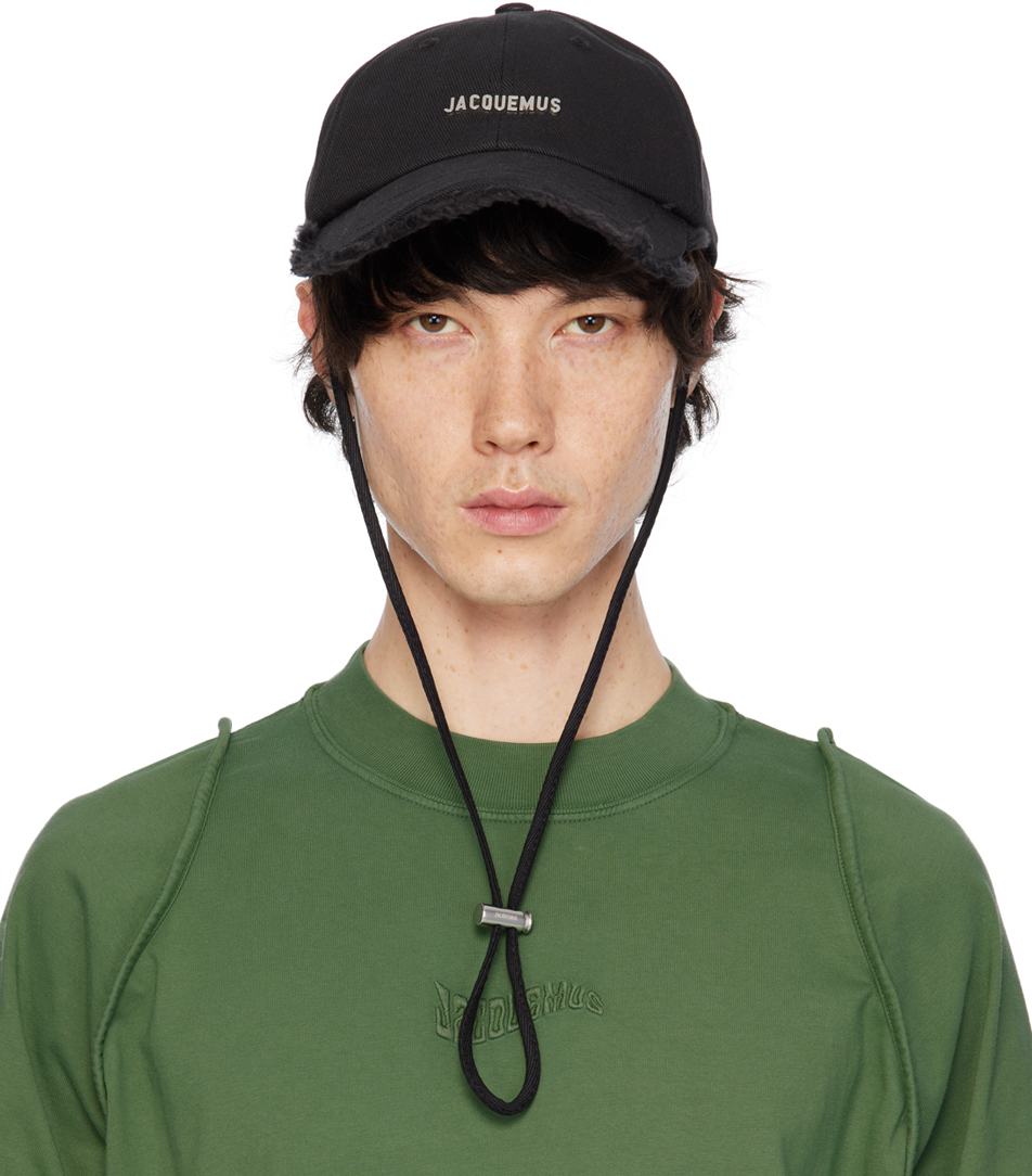 JACQUEMUS: Le Chouchouコレクション ブラック La casquette Artichaut