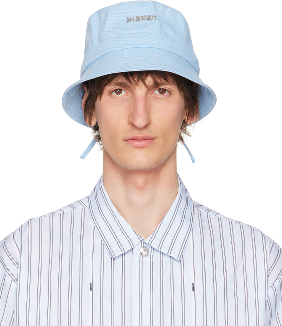Jacquemus Blue 'le Bob Gadjo' Hat In 330 Blue
