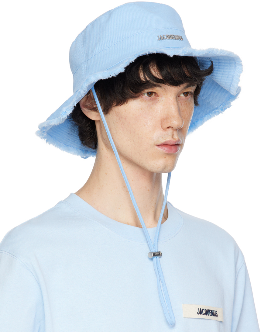 Jacquemus Blue Les Classiques 'Le bob Artichaut' Hat | Smart Closet