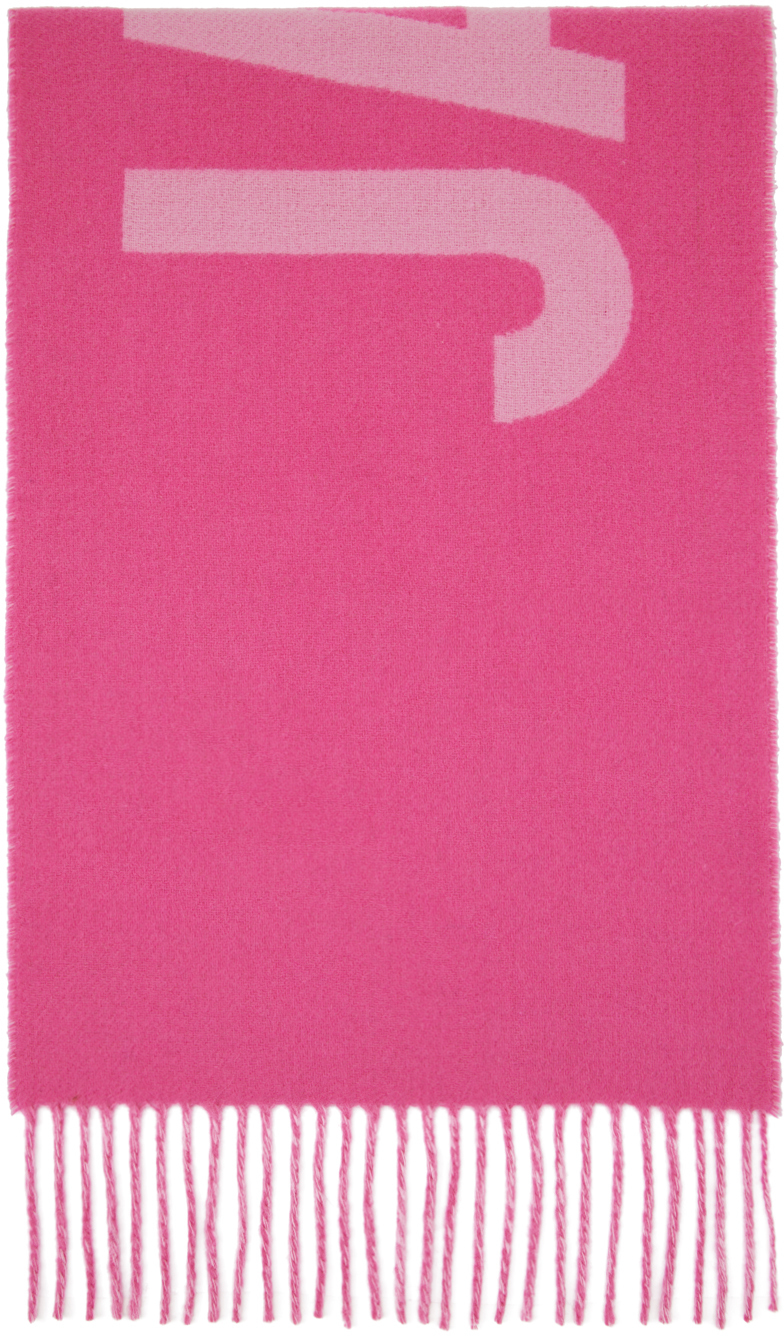 Jacquemus Pink Les Classiques 'l'echarpe ' Scarf In 43 Multi-pink