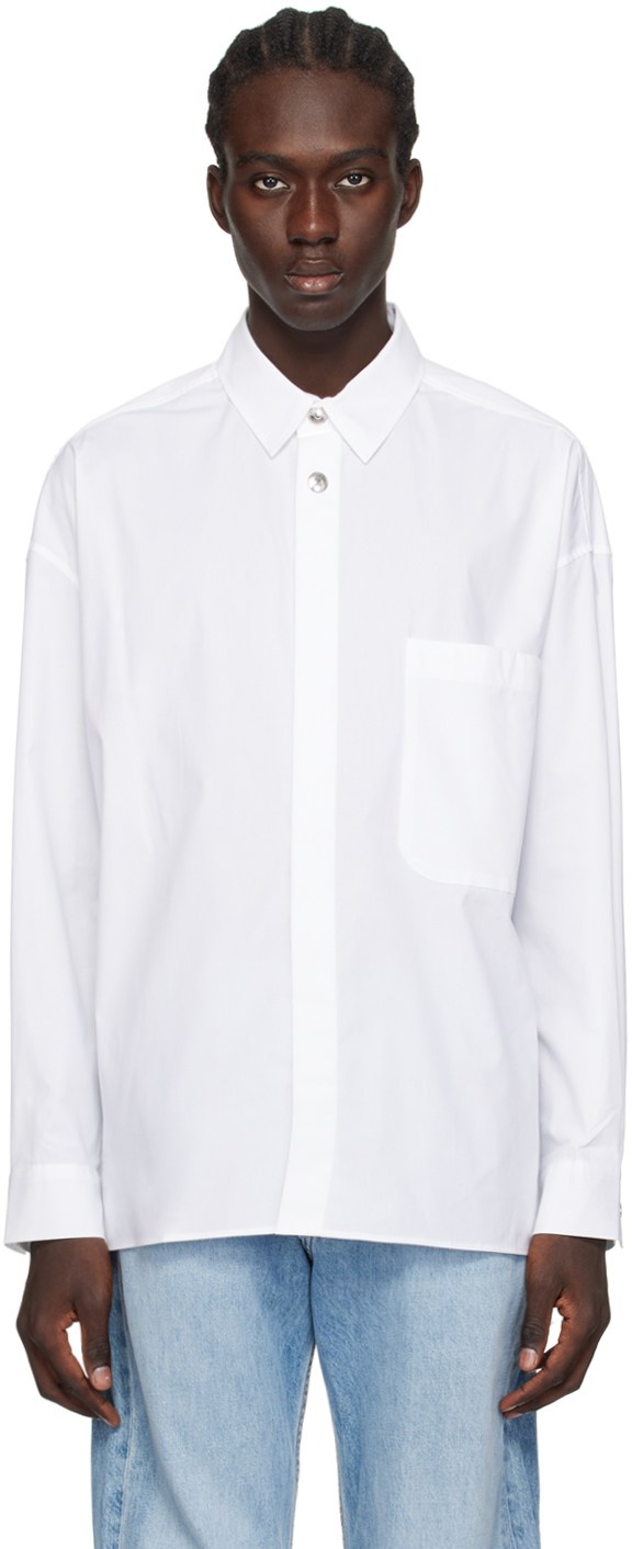 White Les Classiques 'La Chemise Manches Longues' Shirt