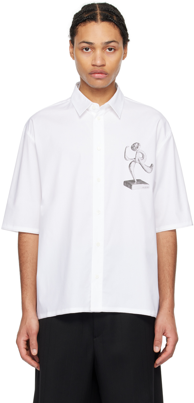 White Les Sculptures 'La chemise Cabri' Shirt