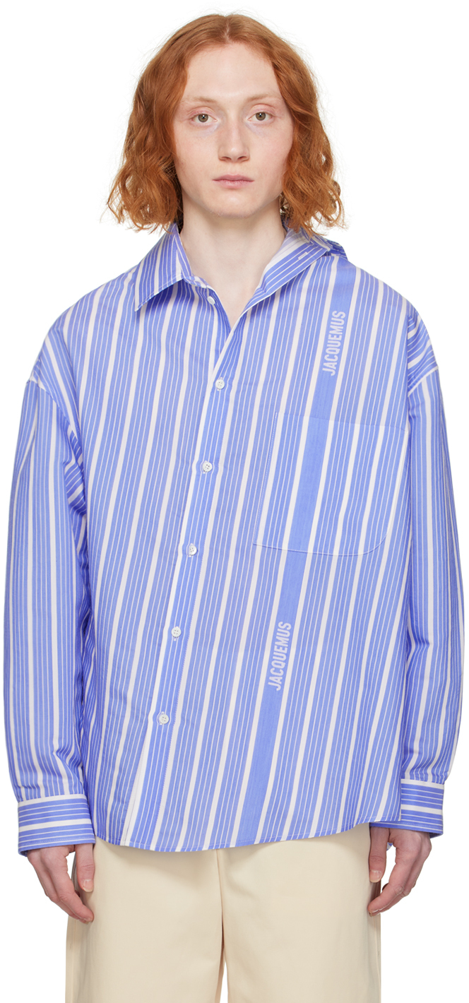 Blue Les Sculptures 'La chemise Cuadro' Shirt