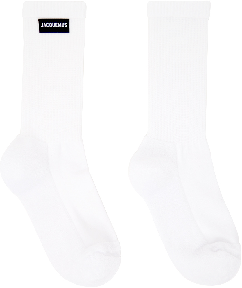 White Les Classiques 'Les chaussettes à l'envers' Socks