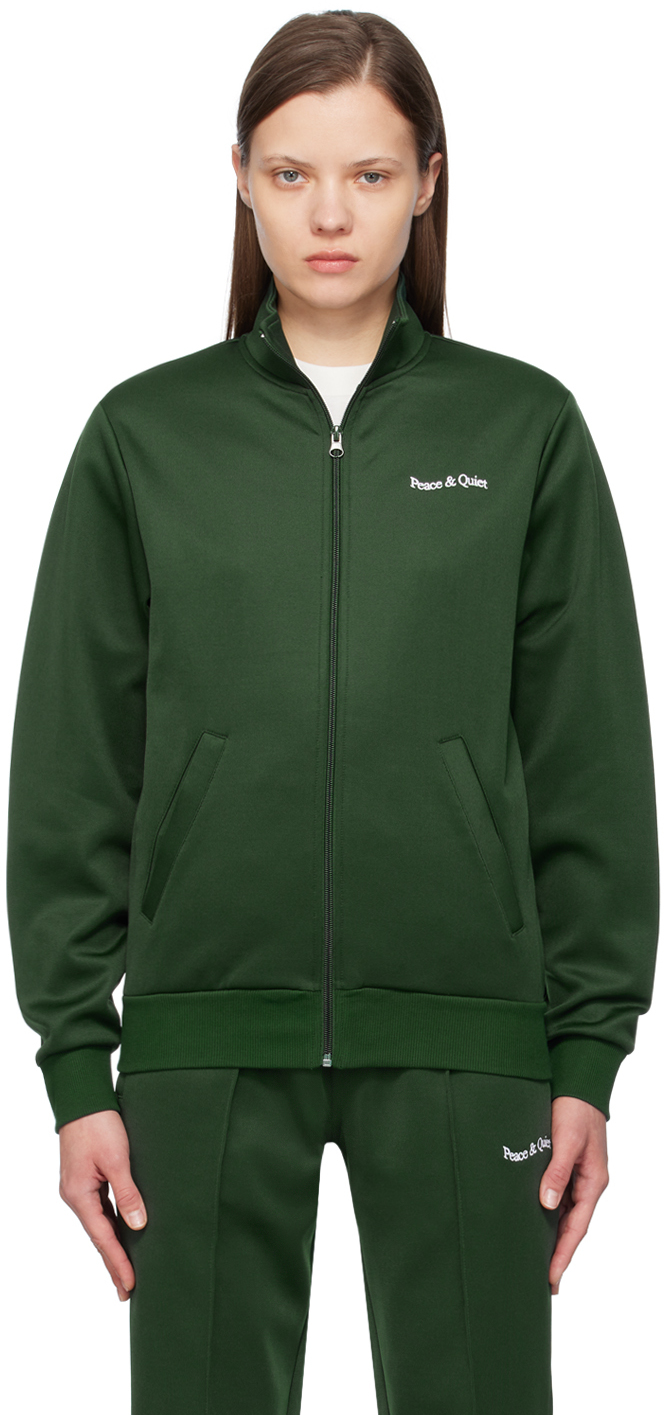 Needles sweatshirt Track Jacket men's green color OT226 at