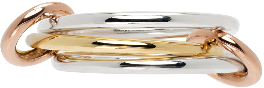 Silver & Gold Solarium Ring