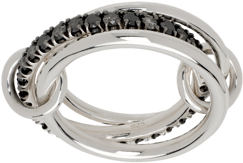 Spinelli Kilcollin Silver Petuna Ash Ring In Metallic