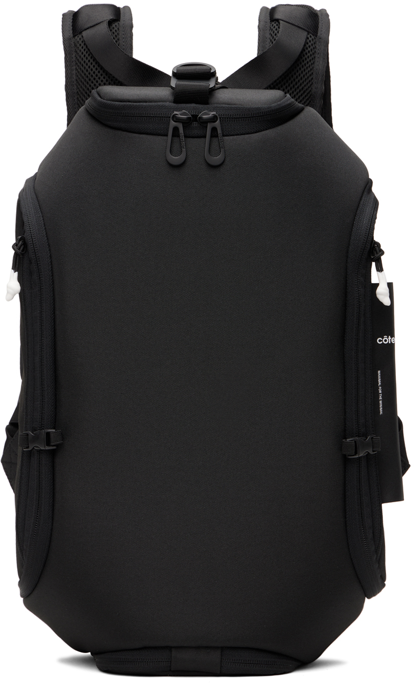 Côte And Ciel Black Avon Ecoyarn Backpack
