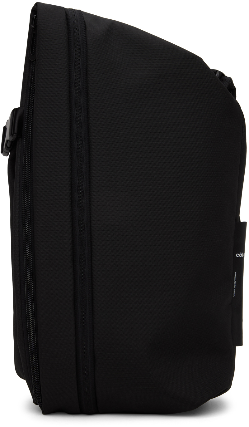 Côte & Ciel Black Isar Air Reflective Backpack
