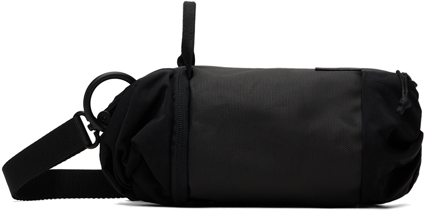 Côte & Ciel Black Mini Duffle Smooth Bag