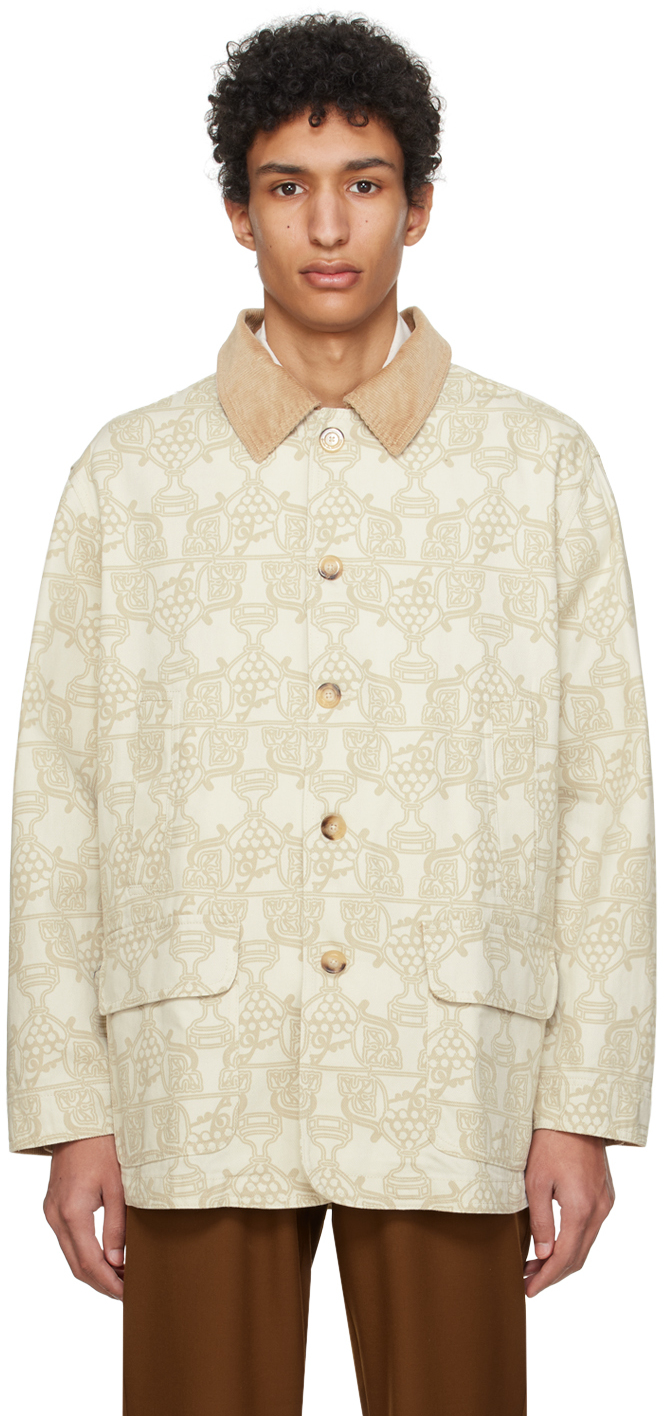 Beige 'La Veste Raisin' Jacket