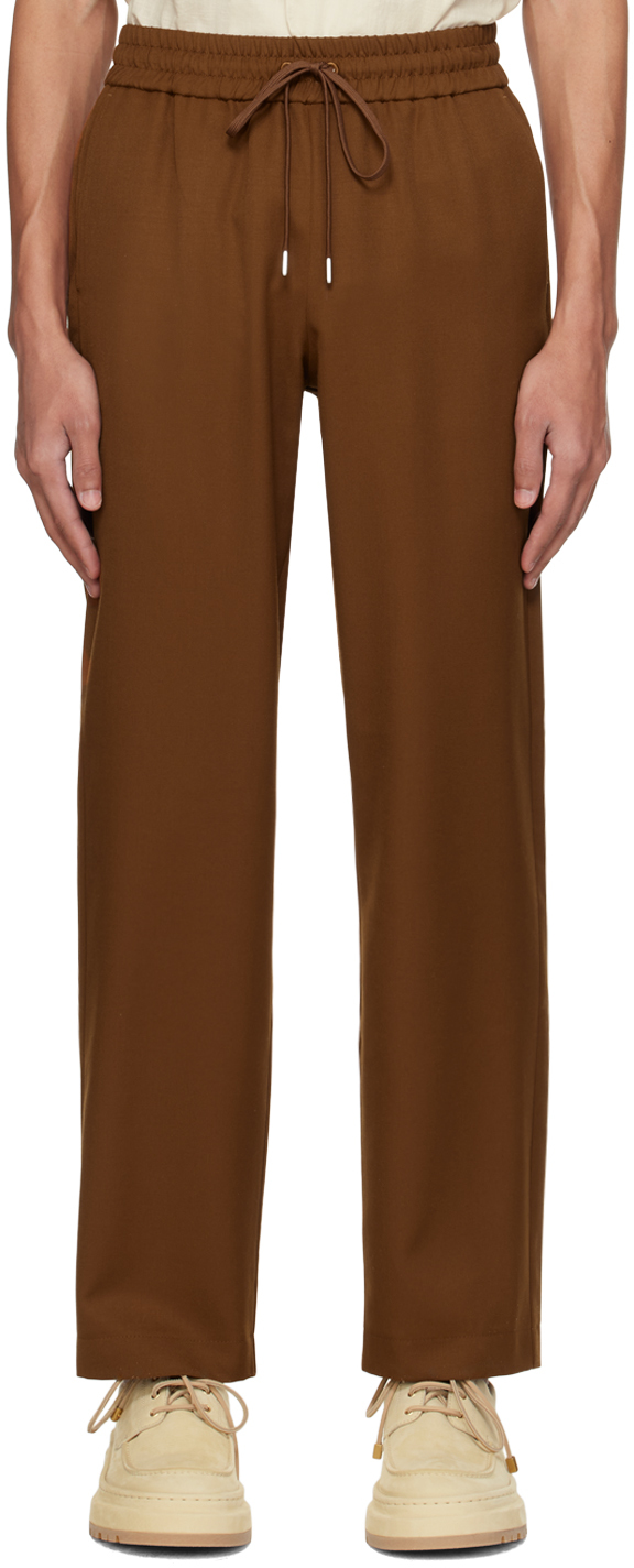 Brown 'Le Pantalon Droit' Trousers